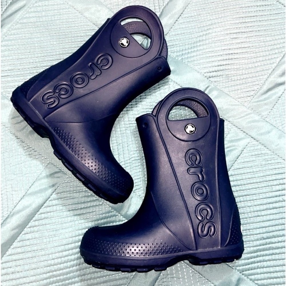 Little kids Croc Slip on boots